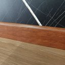 Ver imagem 6 de Rodapé Poliestireno 7cm Aspecto Madeira 446 Imbuia Santa Luzia - 2,4 Metros