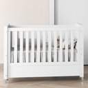 Ver imagem 2 de Berço Americano Tutto New Branco Soft com Capitonê - Matic Móveis