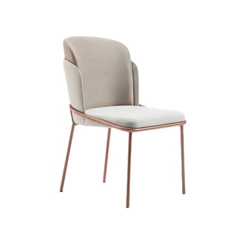Cadeira Galli: Design em Aço Carbono para Jantar Sofisticado Tolle Móveis Ga101