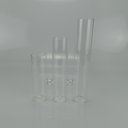 Ver imagem 3 de Vaso Decorativo de Borossilicato Transparente 18x25x5cm Enfeite Sala Mesa Flores