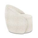 Ver imagem 6 de Poltrona Decorativa Orgânica Lua para Sala Bouclê Off White D03 - D'rossi