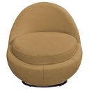 Ver imagem 6 de Poltrona Orgânica Kaira Base Giratória Bouclê Camel - Casaepoltrona