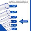 Ver imagem 7 de Mangueira Cristal Flexível em Pvc Transparente 3/8" X 1mm Uso em Indústria Agricultura Doméstico Ofi
