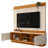 Painel Home Theater Siena para Tv 75 Pol 2 Portas 184 Cm Cinamomo Off White Madetec - 5