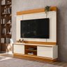 Painel Home Theater Siena para Tv 75 Pol 2 Portas 184 Cm Cinamomo Off White Madetec - 8