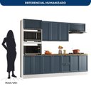 Ver imagem 5 de Cozinha Completo Modulado 11 Portas 2 Gavetas 2 Nichos para Forno Unna Yescasa