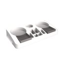 Ver imagem 1 de Bandeja Organizadora Portátil Branca Servi Ii Café Leite Chá