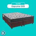 Ver imagem 4 de Cama Box Blindado Casal + Colchão D33 Iso100 Ortobom