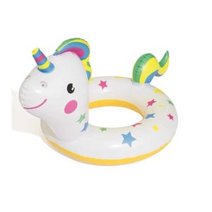Boia Circular Animais Unicórnio Branco