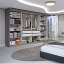 Ver imagem 2 de Guarda-roupa Casal Odisseia 8 Portas 4 Gavetas com Espelho - Panorama Móveis