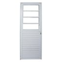 Ver imagem 1 de Porta Basculante Vidro Mini Boreal 210x90cm Ecosul Esquadrisul Abertura Esquerda Branco