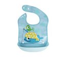 Ver imagem 4 de Babador Impermeável Cata Migalhas Coletor Conjunto 3 Peças - 1