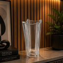 Ver imagem 2 de Vaso Cristal Grosso Bohemia Quadrangular