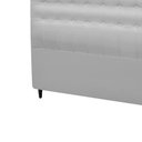 Ver imagem 2 de Cabeceira Dama New Plus King Size 1950mm PVC Branco - Simbal