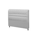 Ver imagem 1 de Cabeceira Dama New Plus King Size 1950mm PVC Branco - Simbal