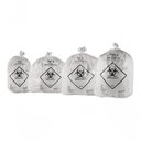 Ver imagem 3 de Sacos de Lixo Infectante Hospitalar 60l 100un Branco