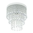 Ver imagem 2 de Kit 2 Lustre Plafon Spark + Lustre Plafon Manucrillic Branco