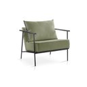 Ver imagem 1 de Poltrona Decorativa Sala Estar Alice Bouclê Cor:oliva