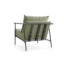 Ver imagem 3 de Poltrona Decorativa Sala Estar Alice Bouclê Cor:oliva