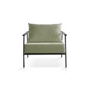 Ver imagem 2 de Poltrona Decorativa Sala Estar Alice Bouclê Cor:oliva