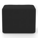 Ver imagem 5 de Puff Decorativo Living Yumi Retangular 60cm Bouclê Preto - Desk Design