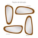 Ver mais imagens de Espelho de Corpo Seraphine Corino 135x60cm Orgânico Terracota