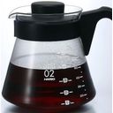Ver imagem 2 de Jarra de Vidro Café Transparente 700 ml - V60-02 - Hario