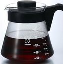Ver imagem 2 de Jarra de Vidro Café Transparente 700 ml - V60-02 - Hario