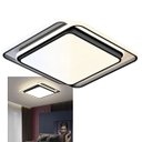 Ver imagem 1 de Luminaria Paflon Sobrepor Led 3 Tons Controle Remoto Decoraçao Iluminaçao Moderna Teto Sala Estar Ca