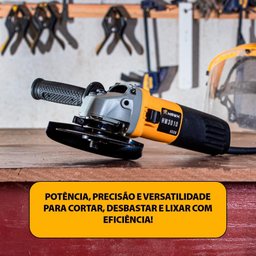 Esmerilhadeira Angular 850w 13000rpm Hawk Hw3010 com Disco de Corte - 6