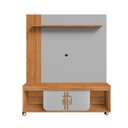 Ver imagem 1 de Home Painel Maragogi Tv até 65 Polegadas 2 Portas Naturalle/off White