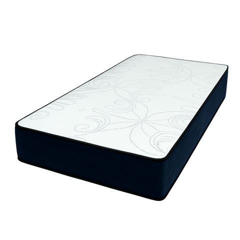 Colchão Solteiro Espuma D28 Firme Branco Ótimo Custo-benefício 188x88 Cm.