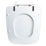Assento Sanitário Tampa de Vaso Branco Mdf Laqueado Boss para Bacia Incepa - 5
