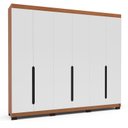 Ver imagem 4 de Guarda Roupa Casal 6 Portas 240cm Madrid Politorno Móveis