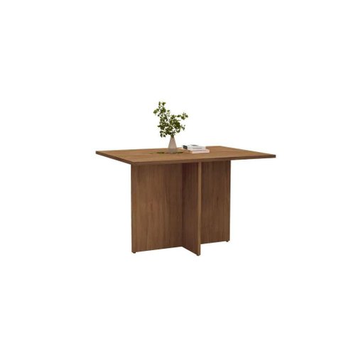 Mesa Paris 120 cm sem Vidro Cor:Cedro