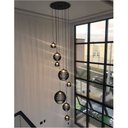 Ver imagem 3 de Conjunto Lustres para Sala de Estar e Sala de Jantar Mix - Preto