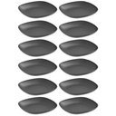 Ver imagem 1 de 12 Pratos para Sobremesa Quadrados 17cm Preto Coza Essential Doces Frutas Petiscos
