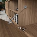 Ver mais imagens de Rack para Tv até 75'' com 2 Portas e Nichos 200cm Lars - Natural