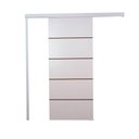 Ver imagem 2 de Porta de Correr Branco Prime Frisada F03 210x100