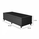 Ver imagem 3 de Cama Box Baú Solteiro 88 - Preto