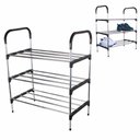 Ver imagem 1 de Sapateira Rack Organizador 3 Andares Sapatos Tenis Calçados Multiuso Objetos Prateleiras Desmontavel