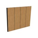 Ver imagem 3 de Painel Poliestireno Nero Liso Jequitibá 16,2cm Santa Luzia:jequitibá