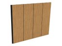 Ver imagem 3 de Painel Poliestireno Nero Liso Jequitibá 16,2cm Santa Luzia:jequitibá