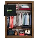 Ver imagem 7 de Guarda-roupa Infantil Madesa Enzo 2 Portas de Correr - Rustic/branco