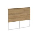 Ver imagem 6 de Escrivaninha Mesa Escritório Mesa Dobrável Office e Estudo Pés Metal 90cm Industrial Executive Macadâmia com Branco Marrom