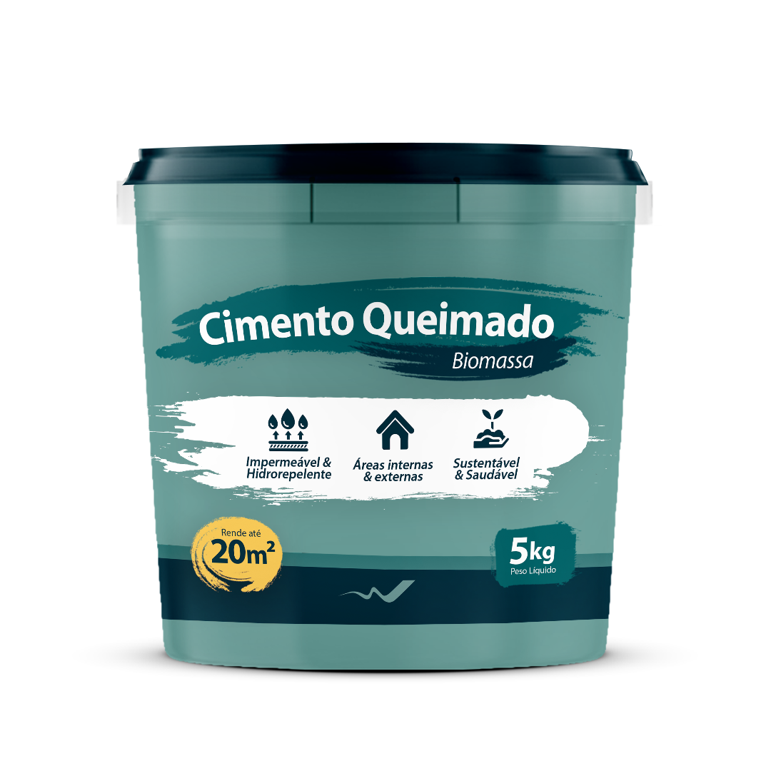 Cimento Queimado 5kg (turmalina) - Biomassa do Brasil