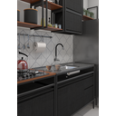 Ver imagem 2 de Balcão Módulo Pia Industrial de Cozinha 120x54cm Preto