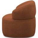 Ver imagem 3 de Kit 2 Poltronas Giratórias Sala de Estar Living Orgânico Carmen F04 Veludo Telha - Lyam Decor