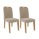 Ver imagem 4 de Conjunto para Sala de Jantar Mesa 160cm Maite 6 Cadeiras Paola Cimol