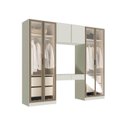 Ver imagem 3 de Guarda-Roupa Modulado 4 Peças com 6 Portas Orion CabeCasa MadeiraOriginals Bege